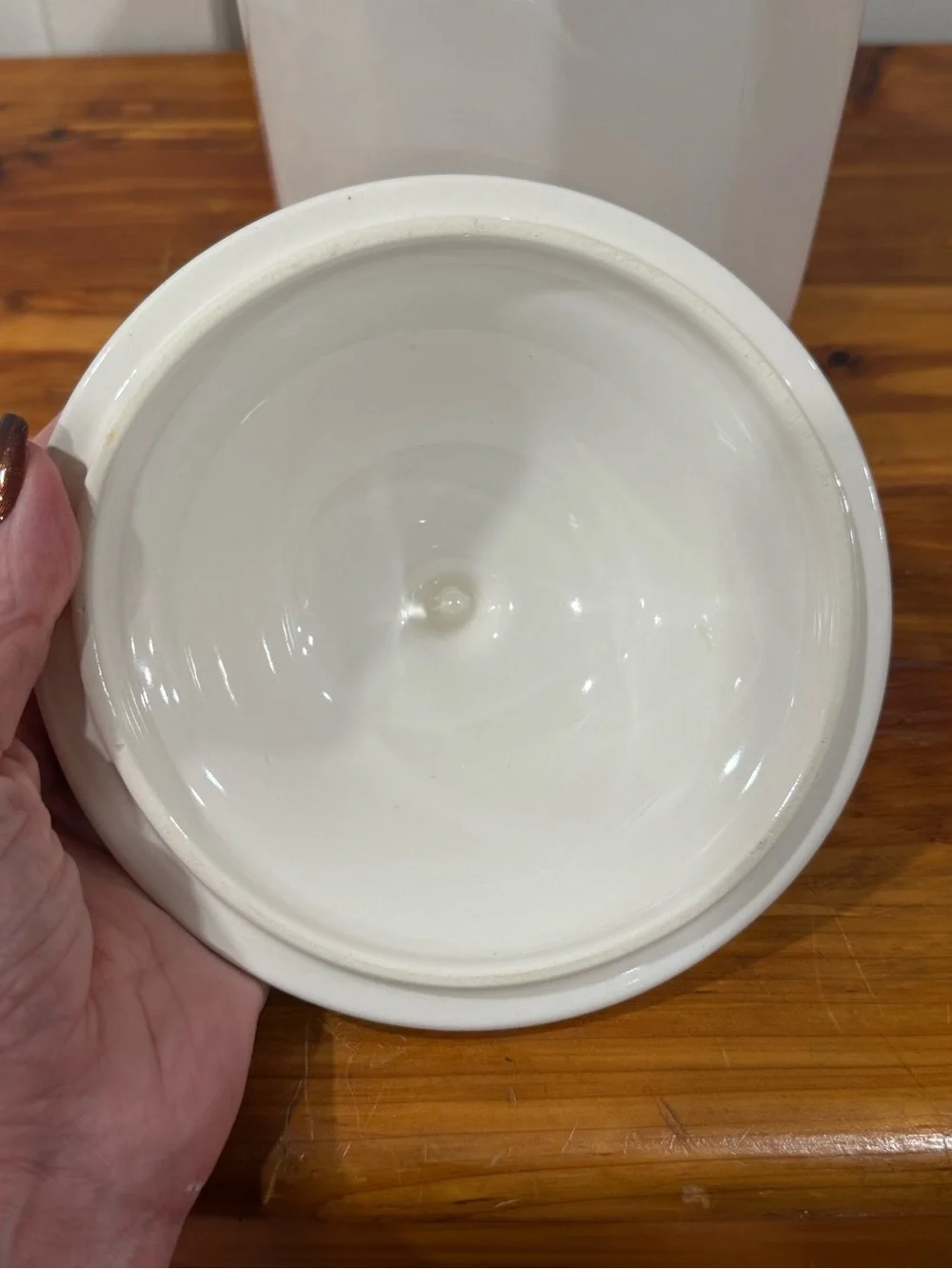 Vintage Pfaltzgraff Heritage White Stoneware Medium 9